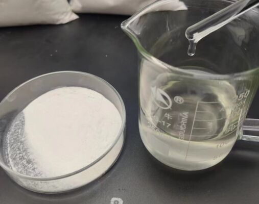 Chất lượng CMC Phụ gia thực phẩm - Carboxymethylcellulose loại thực phẩm với Tổng số khuẩn lạc ≤500 Cfu/g, độ ổn định nhiệt tốt và dạng bột màu trắng đến kem nhà máy sản xuất